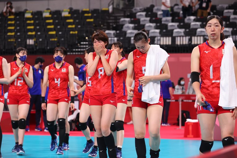東京五輪は予選ラウンドで敗退。試合後、涙が止まらなかった　©️JMPA