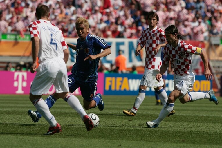 2006年ドイツW杯、日本vsクロアチア　©JMPA