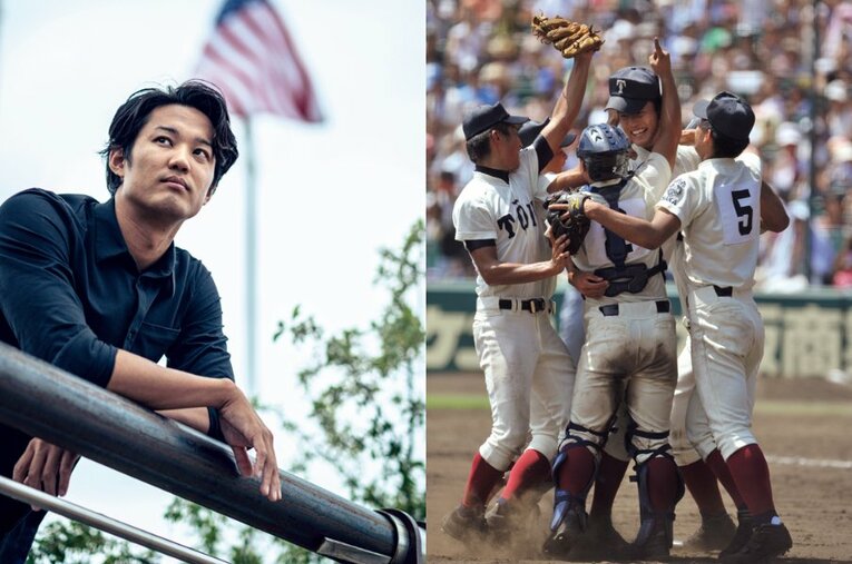 甲子園で春夏連覇を果たした大阪桐蔭高校時代の葛藤を明かした藤浪晋太郎（30歳） ／ photograph by Takuya Sugiyama / Hideki Sugiyama