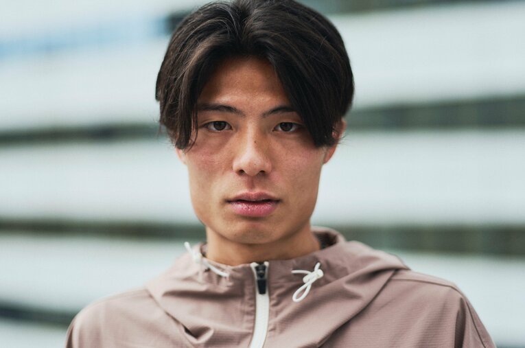 伊福陽太。早稲田大学政治経済学部で4年間学び、じつに3度箱根駅伝を走った ／ photograph by Yuki Suenaga