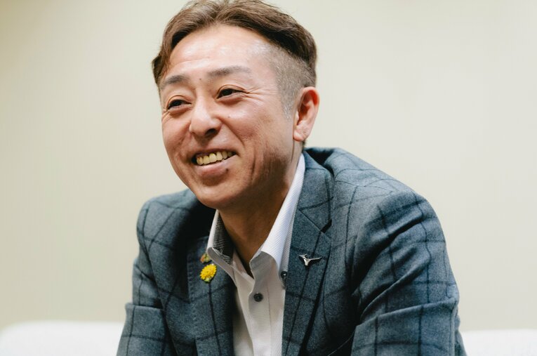 今年4月に50歳の誕生日を迎える船木和喜。現役選手として競技を続ける現在を聞いた ／ photograph by Wataru Sato