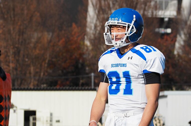 今年度の主将となった八木。高校まではハンドボール部に所属していた ／ photograph by Yu Saito