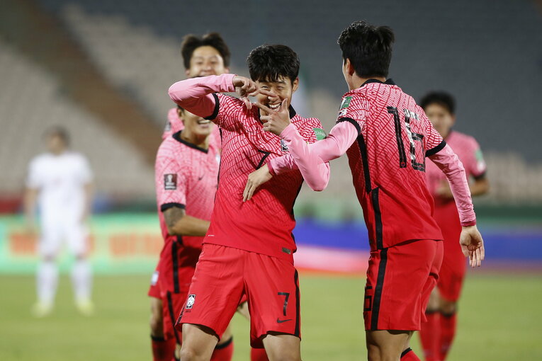 大一番のイラン戦でソン・フンミンはきっちりと結果を残した　©Getty Images