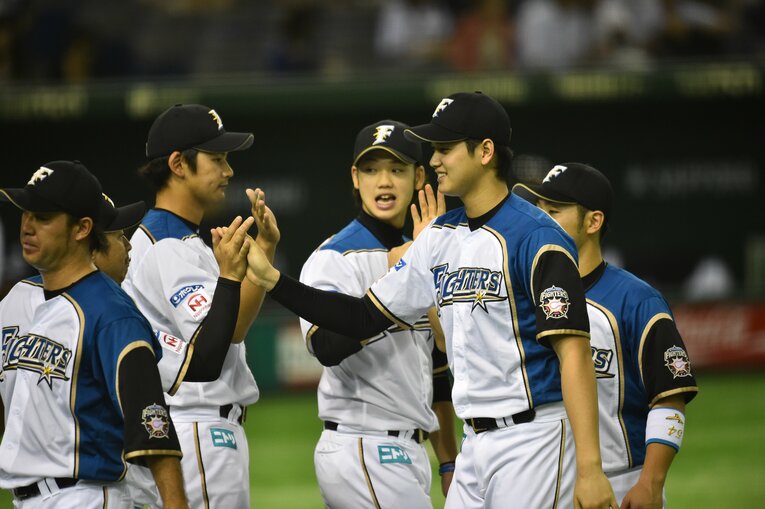 ルーキー時代の大谷翔平　©︎Hideki Sugiyama