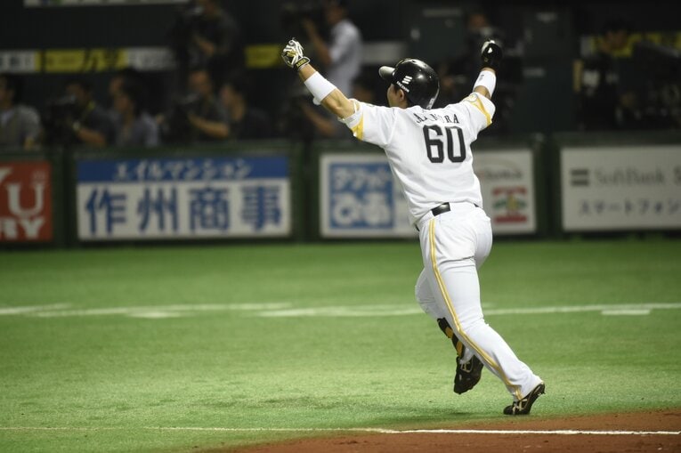 2014年日本シリーズでサヨナラ弾　©Hideki Sugiyama
