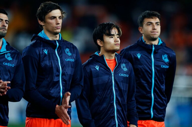 〈久保建英ソシエダ月間MVP〉敵地で憎まれるのは名が知れた証拠だが…「クボへの徹底マーク」と“1枚も撮れなかったシーン”とは(10)