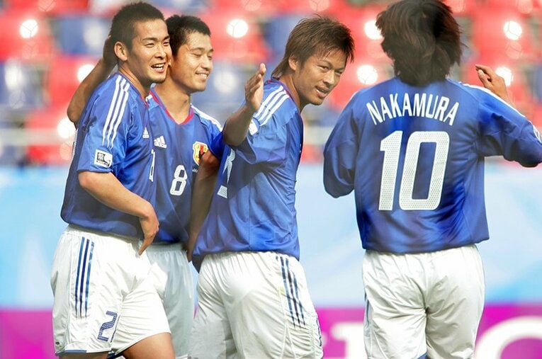 加地亮、小笠原満男、柳沢敦、中村俊輔 ／ photograph by Naoya Sanuki