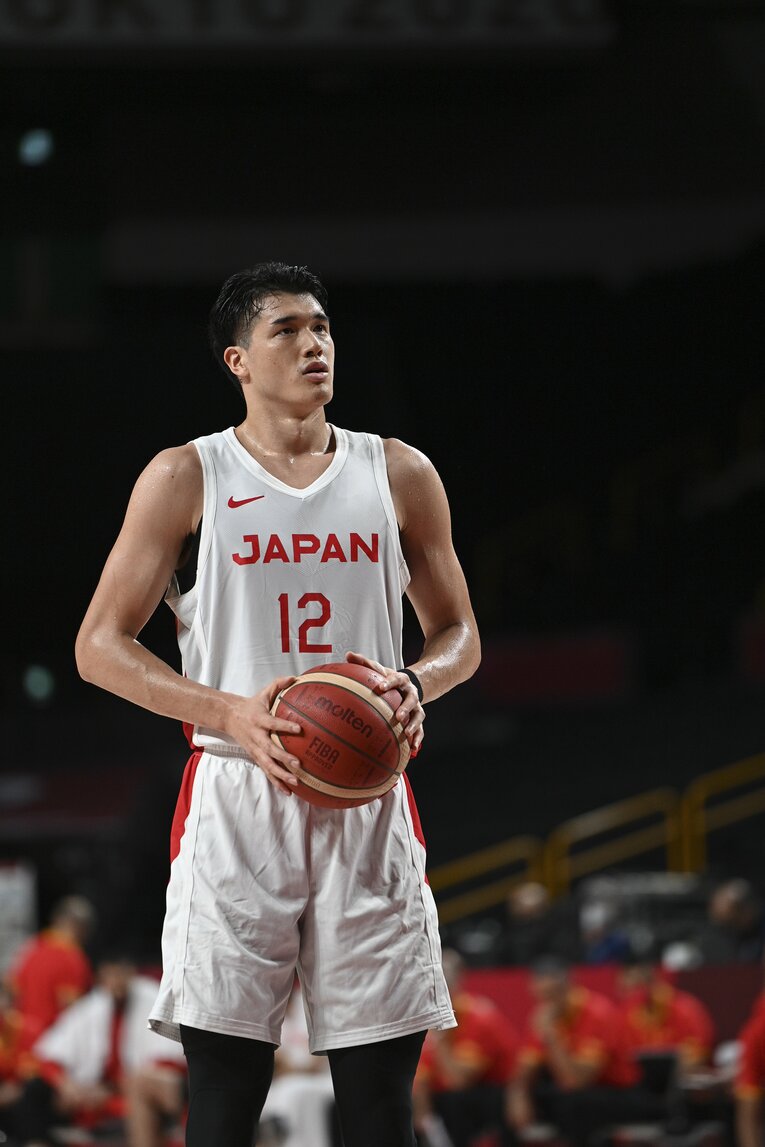 東京五輪に日本代表として出場した渡邊雄太　©JMPA