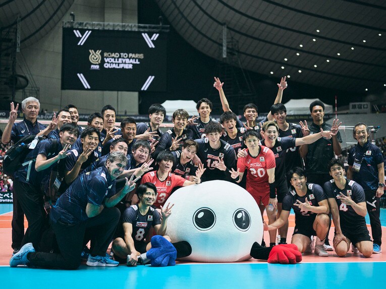 パリ五輪予選 日本vsトルコ　©︎Yuki Suenaga