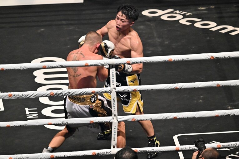 2022年12月13日／ポール・バトラー戦（WBA・WBC・IBF・WBO世界バンタム級王座統一戦）©Naoya Sanuki