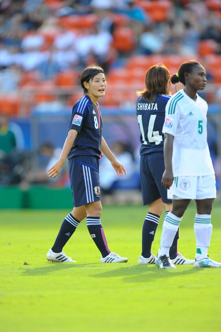 FIFA U-20女子ワールドカップに出場した当時18歳の猶本光（2012年）©︎Toshiya Kondo