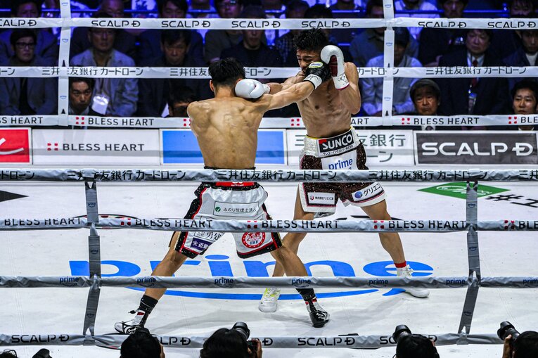 中谷潤人vs.西田凌佑（WBC・IBF世界バンタム級王座統一戦） ©Takuya Sugiyama