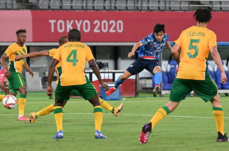【歴代五輪代表メンバー】久保は東京五輪で3戦連続ゴールをマーク　©Asami Enomoto/JMPA