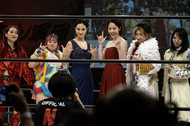 Netflix『極悪女王』配信記念イベント（9月11日）©︎Takuya Sugiyama