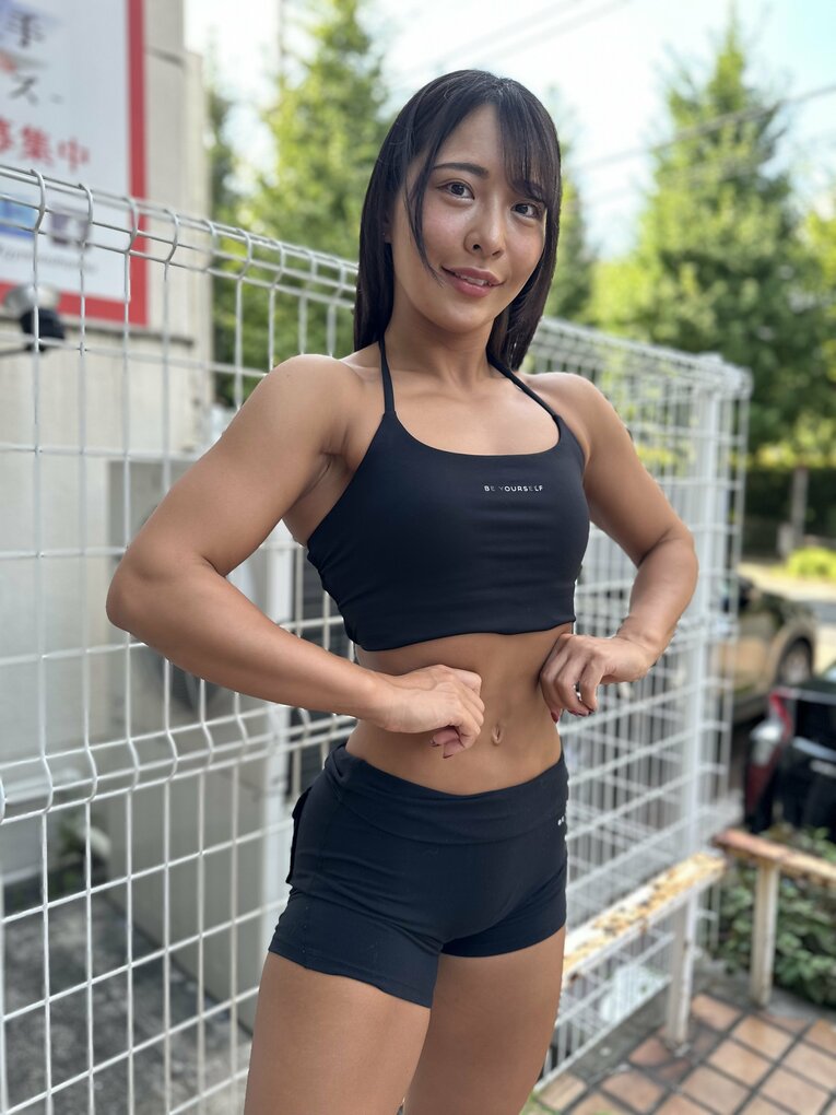 「絞れた体はカッコいい」最大体重69キロから“12キロの減量”…セクシー女優レスラー・ちゃんよたがボディコンテスト出場で目指す肉体進化(9)