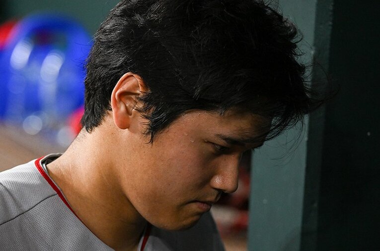 ア・リーグMVPに輝いた大谷翔平。その去就は日米で大きな注目を集めている ／ photograph by Nanae Suzuki