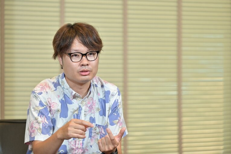 「2代目山の神」こと柏原竜二さん　©Hideki Sugiyama