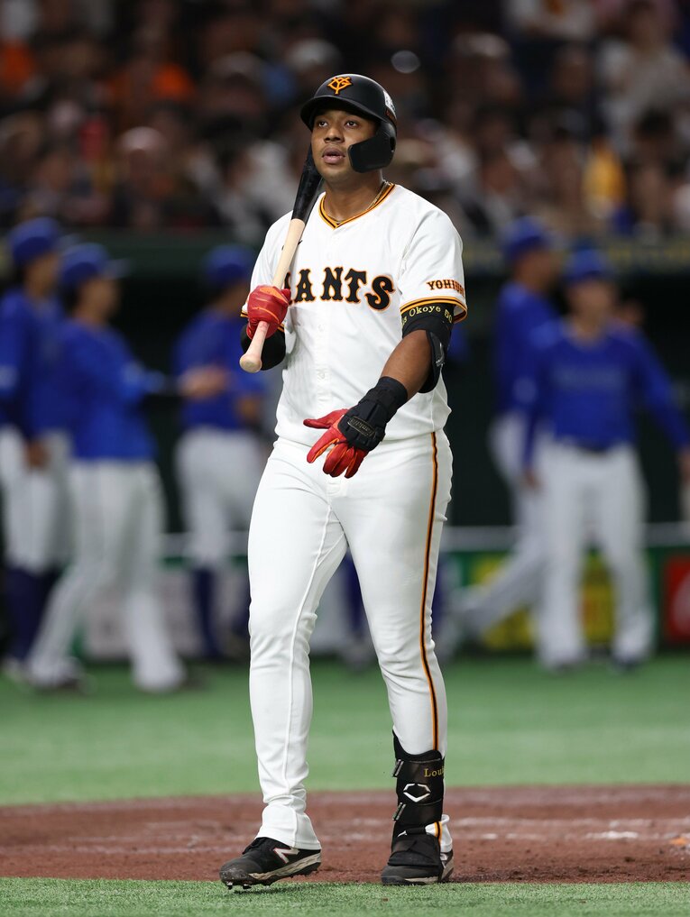 1戦目では3番に起用されたオコエ瑠偉だが不発におわった　©︎JIJI PRESS