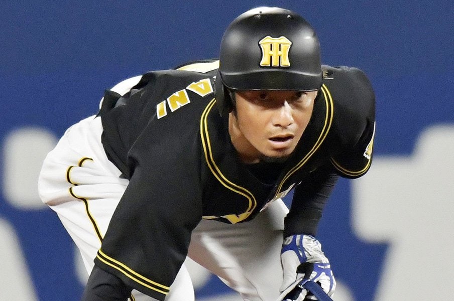 得点力増のため鳥谷を1、2番に!藪恵壹が阪神の勝負どころを解説。<Number Web> photograph by Kyodo News