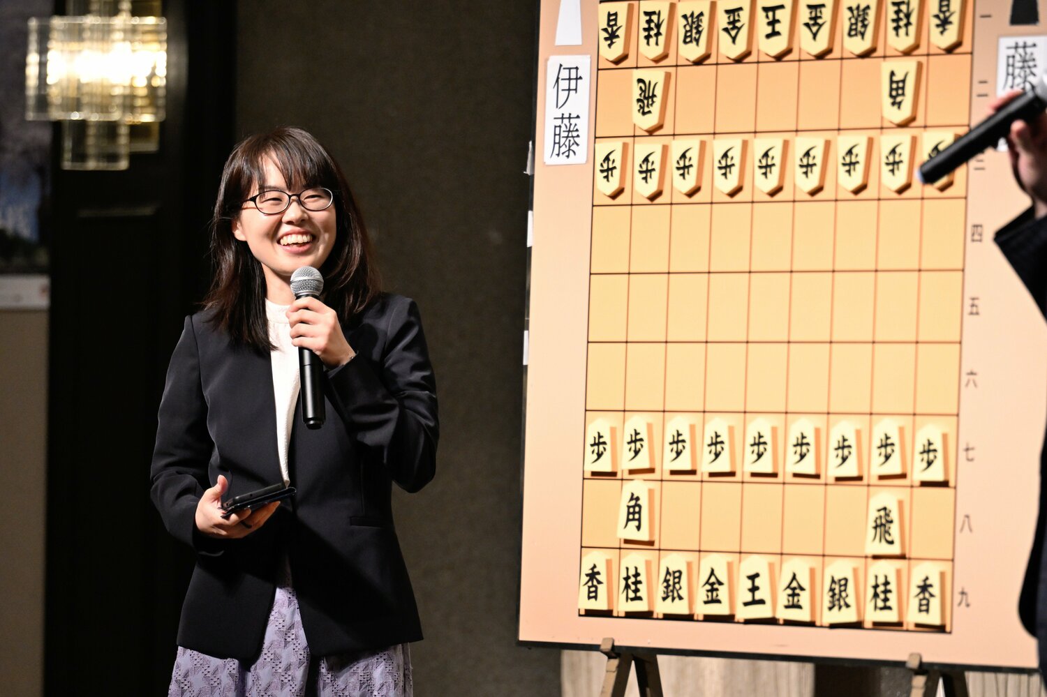 貞升女流二段　©Keiji Ishikawa