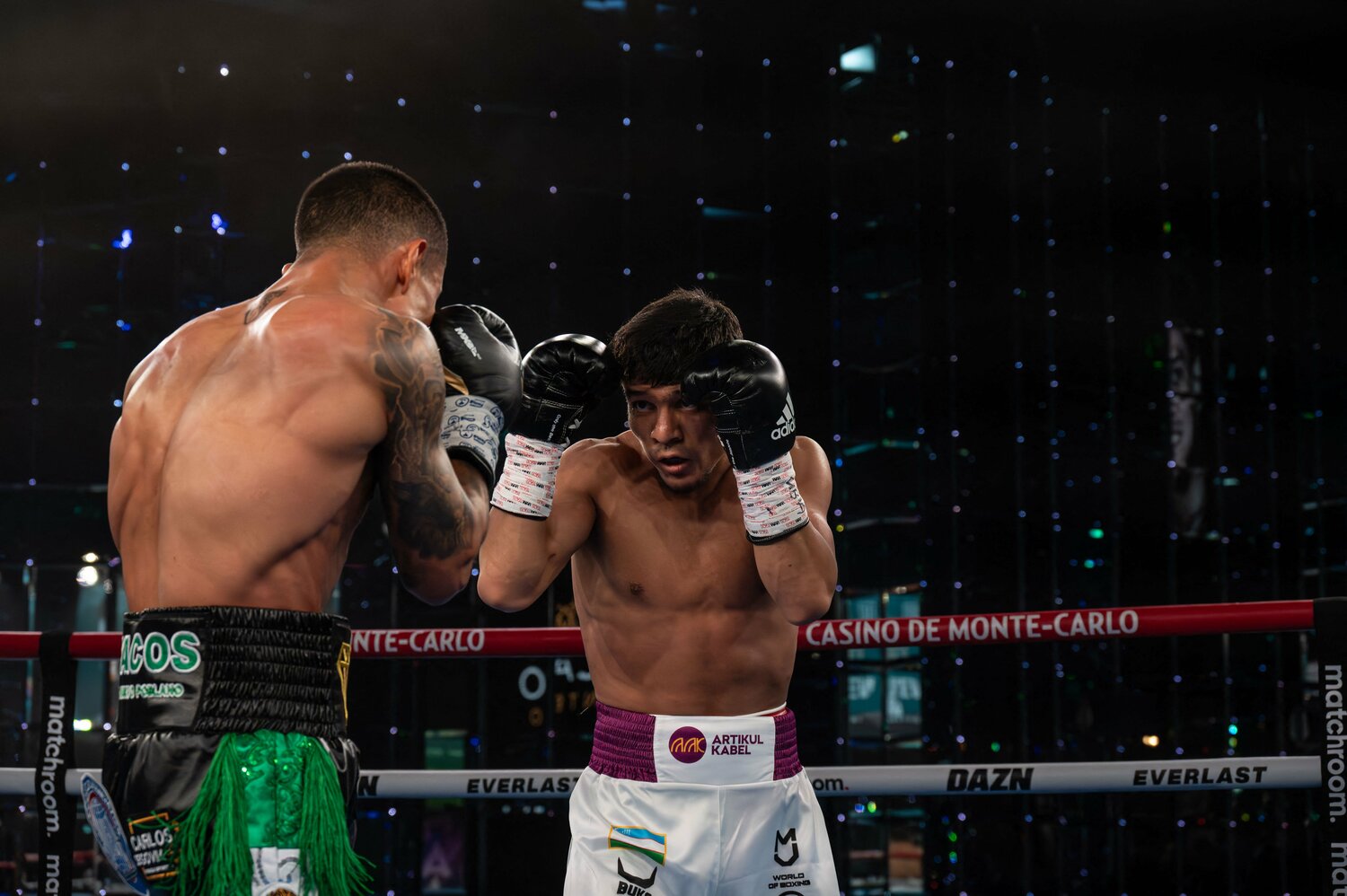 9月に井上尚弥との対戦を控えているムロジョン・“MJ”・アフマダリエフ（写真は昨年12月）　©︎JIJI PRESS