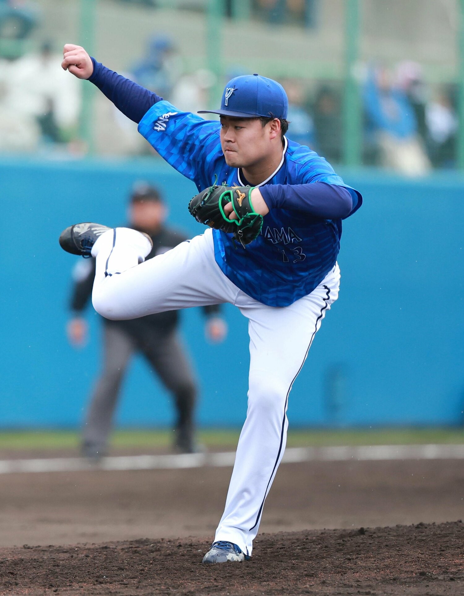 先発としての準備は着々と進んでいる　©SANKEI SHIMBUN