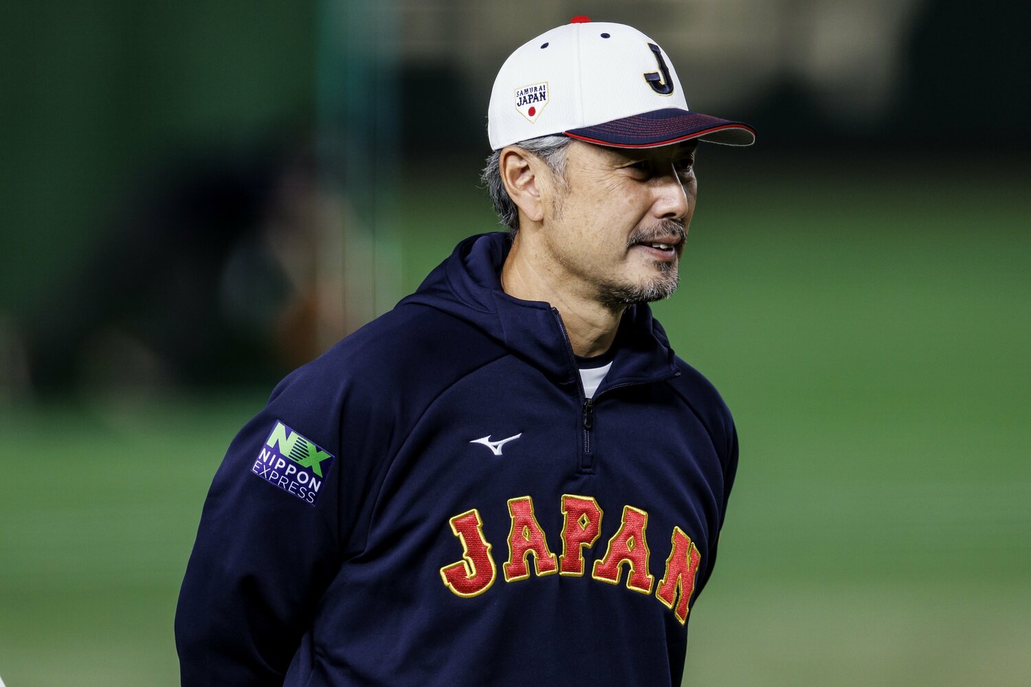 侍ジャパンで投手コーチを務めるロッテ吉井理人監督　©︎Kiichi Matsumoto