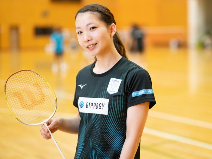 「今が一番純粋に楽しい」“タカマツ”ペアで金メダル、バドミントン松友美佐紀(32歳)の現在…混合ダブルス転向でパリ五輪を目指した理由<Number Web> photograph by Miki Fukano