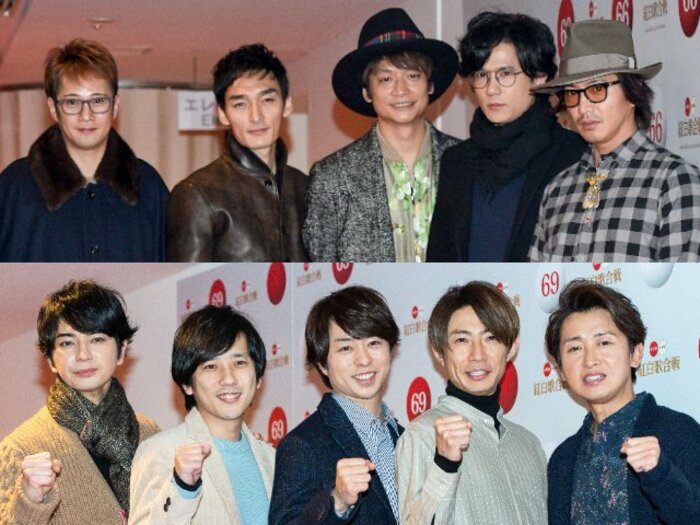 SMAPと嵐、史上最多の7組…紅白出場組で考える、ジャニーズは「2015年→2020年」で何が変わった?<Number Web> photograph by BUNGEISHUNJU