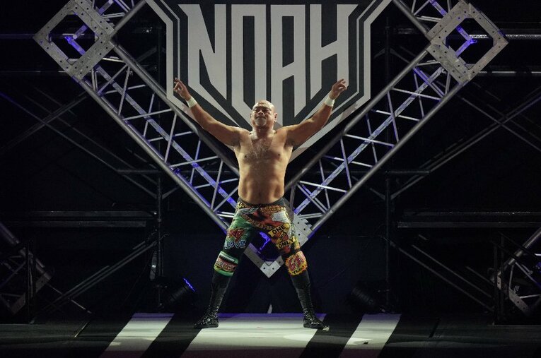 「昭和プロレスの終焉。さらば、ムーンサルト」2023年2月21日、武藤敬司は東京ドームで引退試合を終えた ／ photograph by Essei Hara