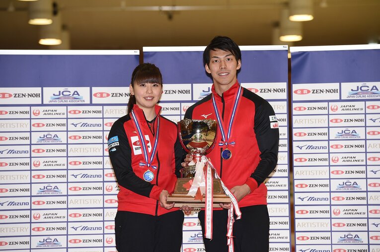 急造ペアながらも見事優勝を果たす　©JCA IDE