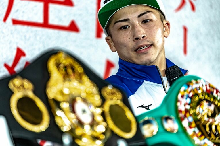 タパレスとは対象的に、試合後の顔はほぼ無傷だった　©Takuya Sugiyama