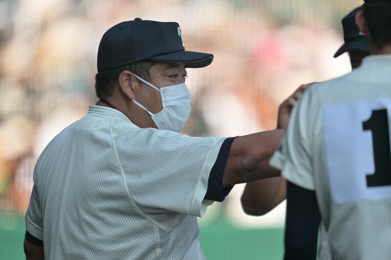大阪桐蔭・西谷浩一監督（2022年夏）©︎Hideki Sugiyama