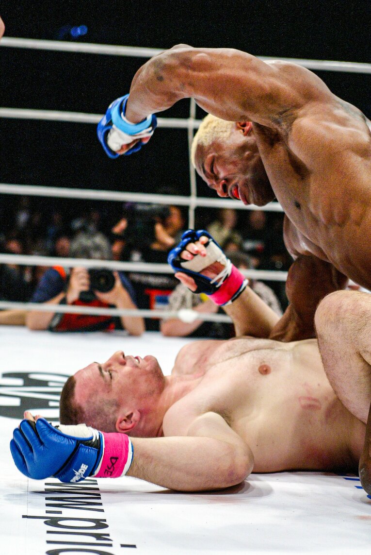 ミルコ・クロコップを破った世紀のアップセット　©Susumu Nagao