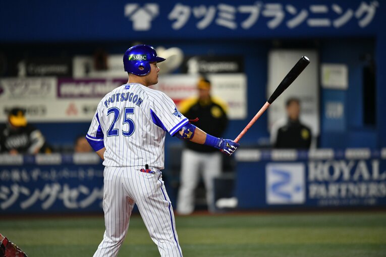 2017年日本シリーズでの筒香　©Hideki Sugiyama