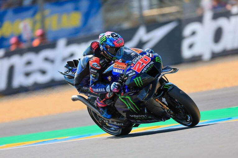 チャンピオンらしい走りを取り戻しつつあるクアルタラロのフランスGP　©Satoshi Endo