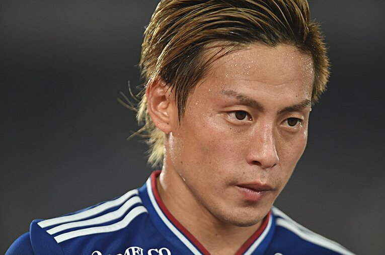 小柄でもマリノスの中で誰より目立つ。仲川輝人をそろそろ代表の舞台でも見てみたい。 ／ photograph by Getty Images