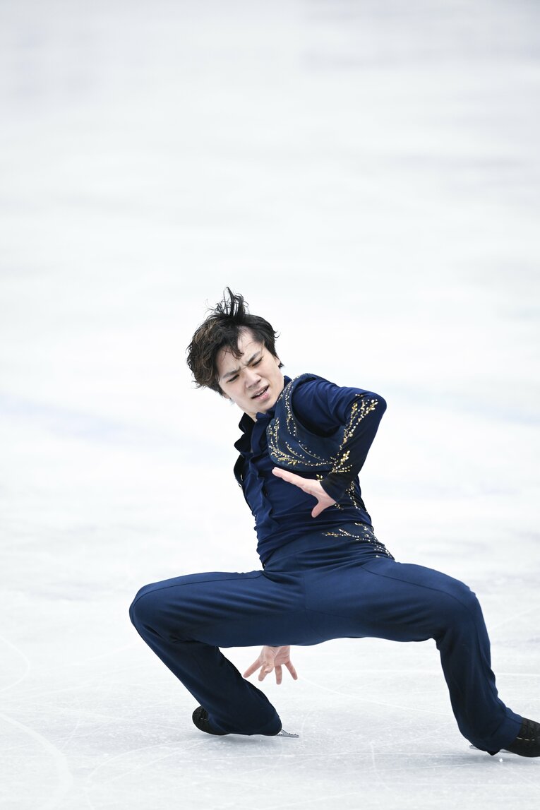 2022年世界選手権で優勝した宇野昌磨　©︎Asami Enomoto