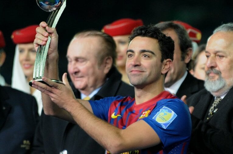 今年11月に古巣・バルセロナFCの新監督に就任したシャビ・エルナンデス ／ photograph by Takuya Sugiyama