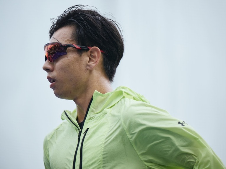 慶應大4年、主将の田島公太郎　©Yuki Suenaga