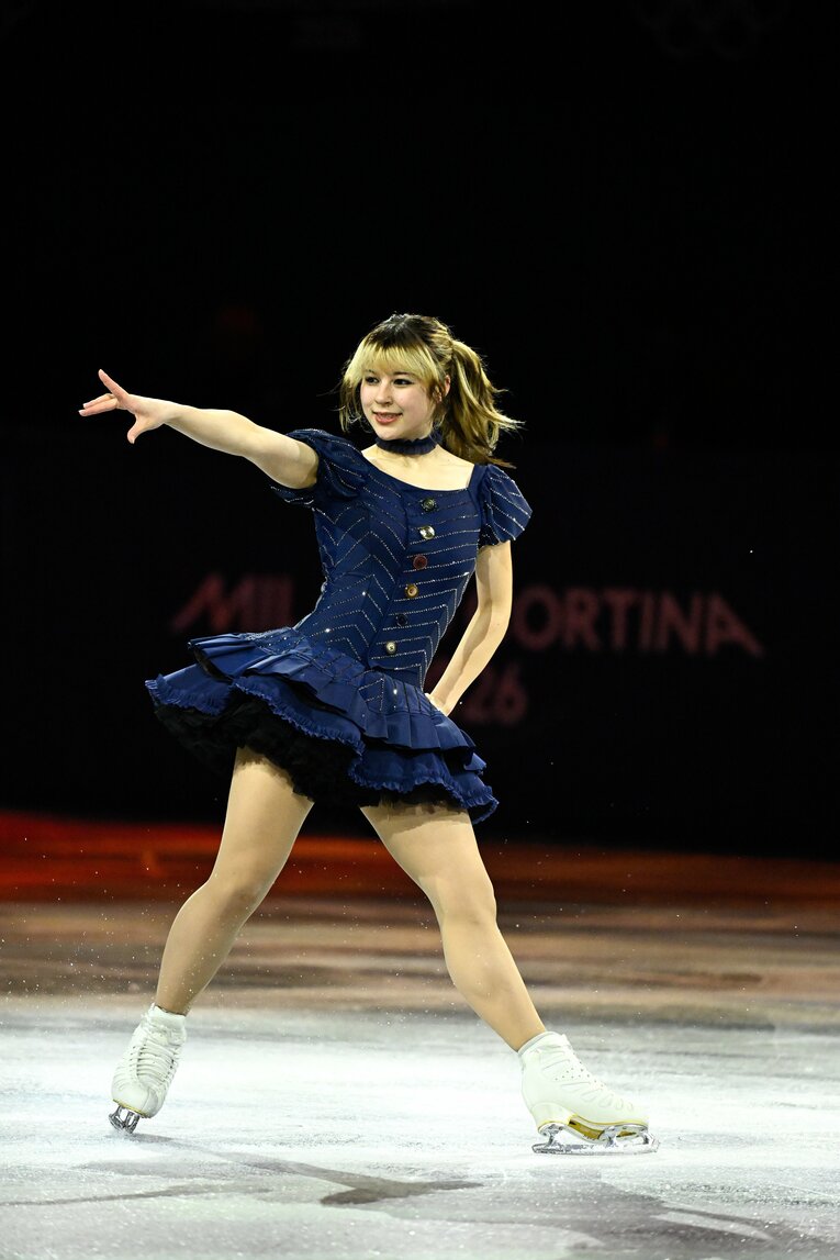 ミラノ五輪エキシビジョン【スワイプするとそのほかの写真もご覧になれます】　©Asami Enomoto／JMPA