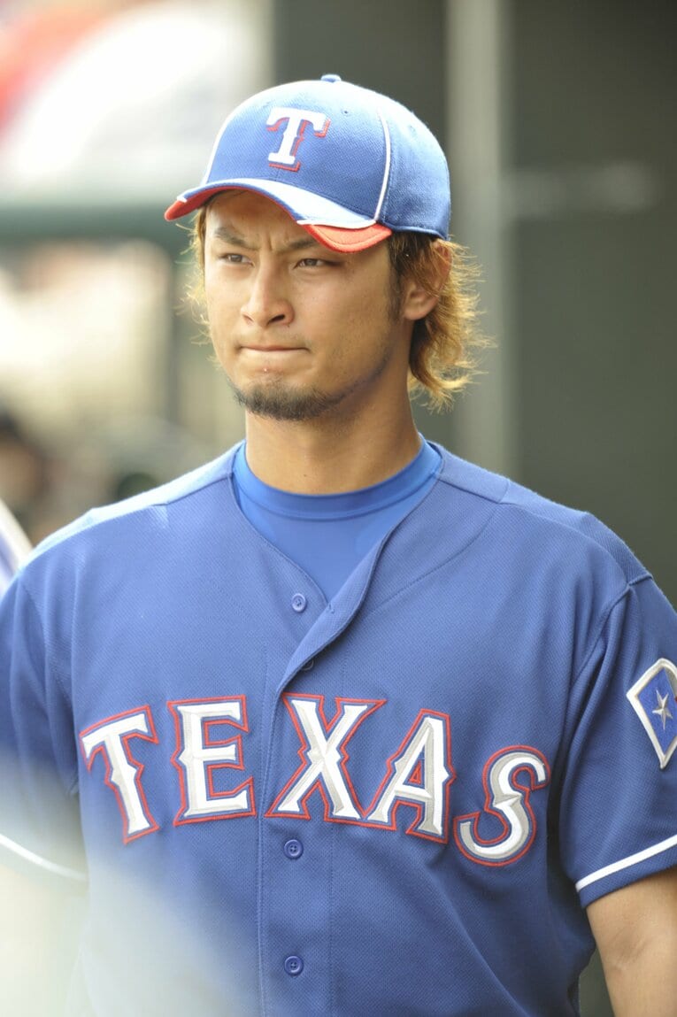 2012年　レンジャース時代のダルビッシュ　©Naoya Sanuki