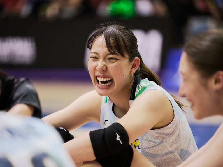 バレーボールネーションズリーグ 韓国戦　©︎Yuki Suenaga