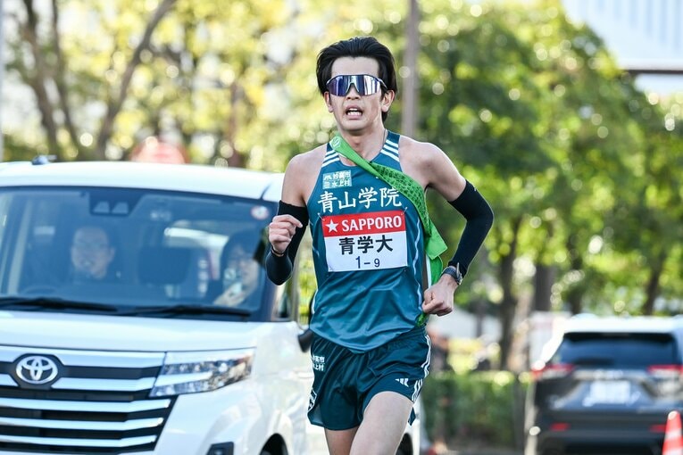 東の前頭二枚目：佐藤有一（青学大）　©Nanae Suzuki
