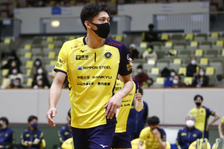 堺ブレイザーズ・松本慶彦　©︎BLAZERS SPORTS CLUB