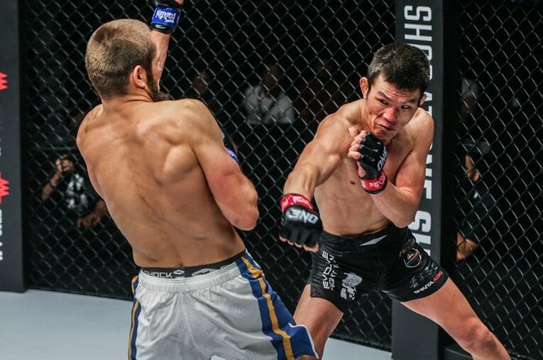 11月19日、ONEのザイード・イザガクマエフとの一戦 ／ photograph by ONE Championship