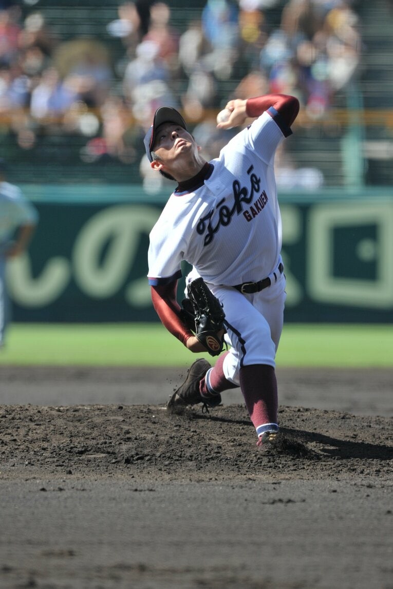 9位タイ・松井裕樹（桐光学園）　©Hideki Sugiyama