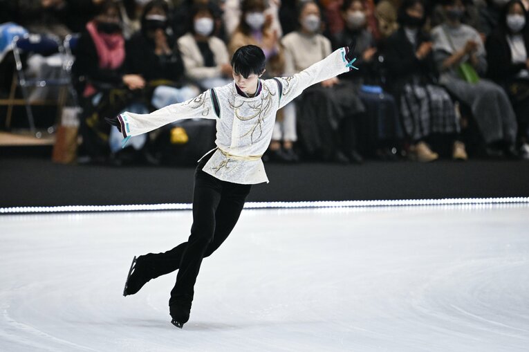 「1番、羽生結弦さん」“企画もプロデュースも出演も”羽生結弦…記者が驚いたプロ初のアイスショーの中身「まさか90分を1人で…」(65)