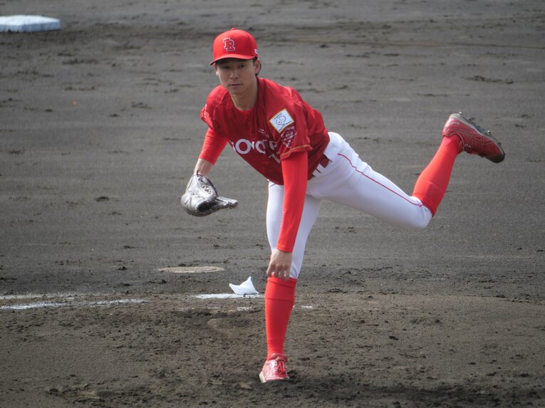 慶應大時代と社会人2年目に指名漏れを味わった増居翔太（トヨタ自動車）©︎PPAB-lab.