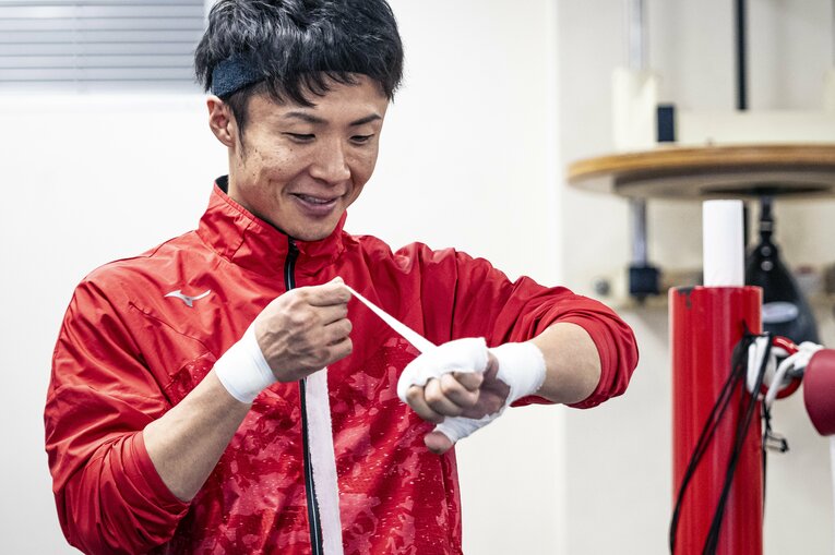 今はプロボクサーの道を歩む山口　©Takuya Sugiyama